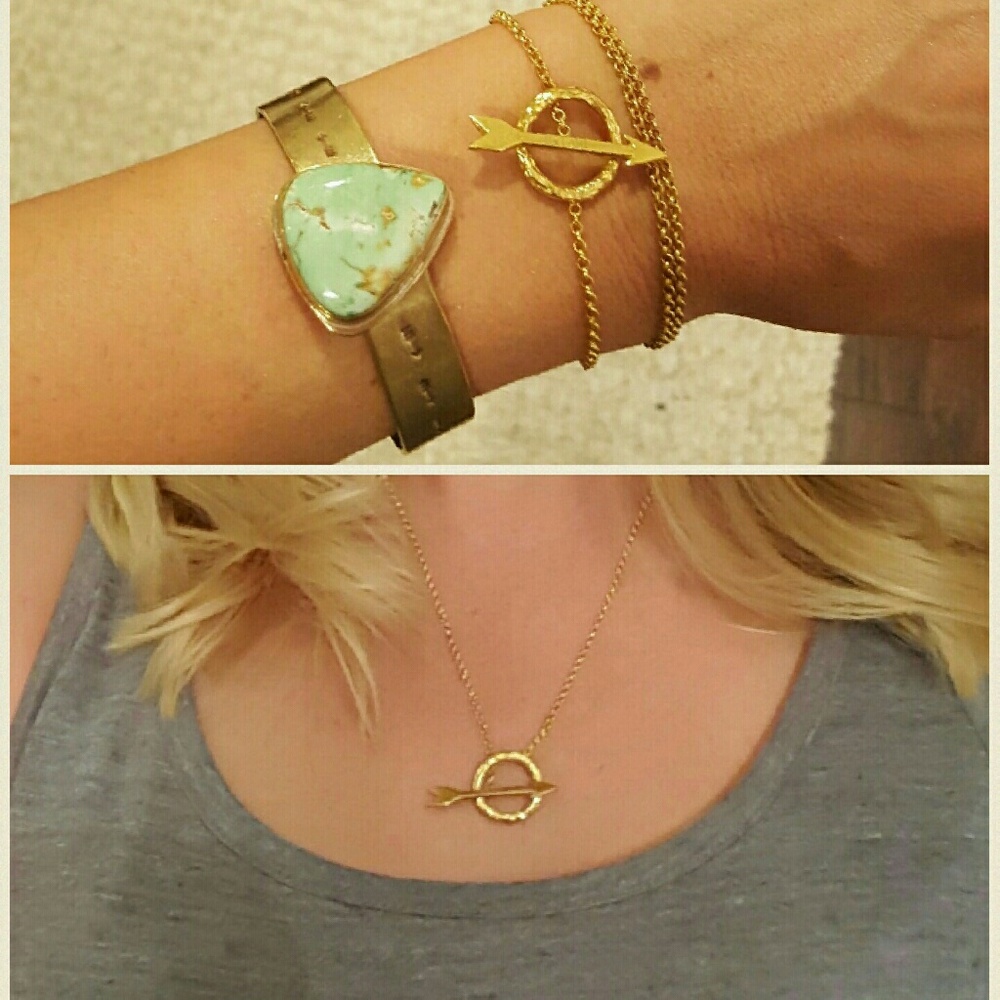 Gold Arrow Tiklari Necklace or Bracelet